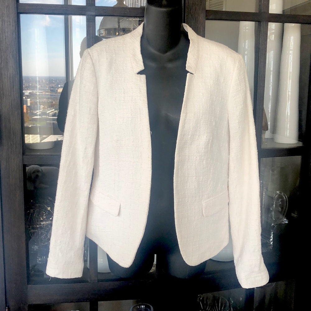 Ann Taylor, loft White blazer